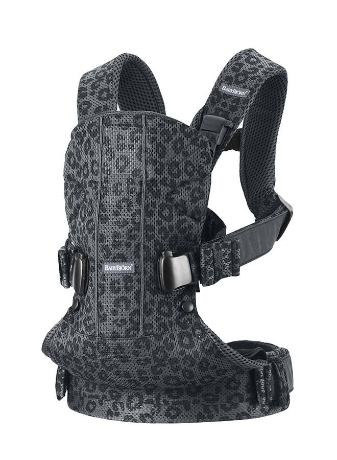 BABYBJORN حمالة الأطفال ون إير، شبكة 3D، أنثراسايت/فهد - Image 3
